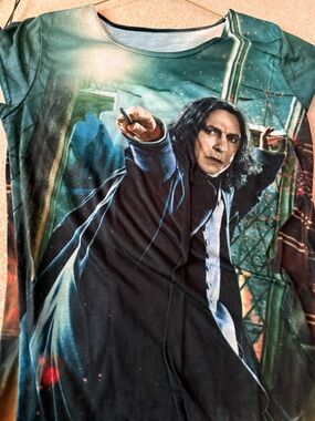 Harry Potter - Severus Snape vintage Graphic Wizardry Dark Multicolor Tee